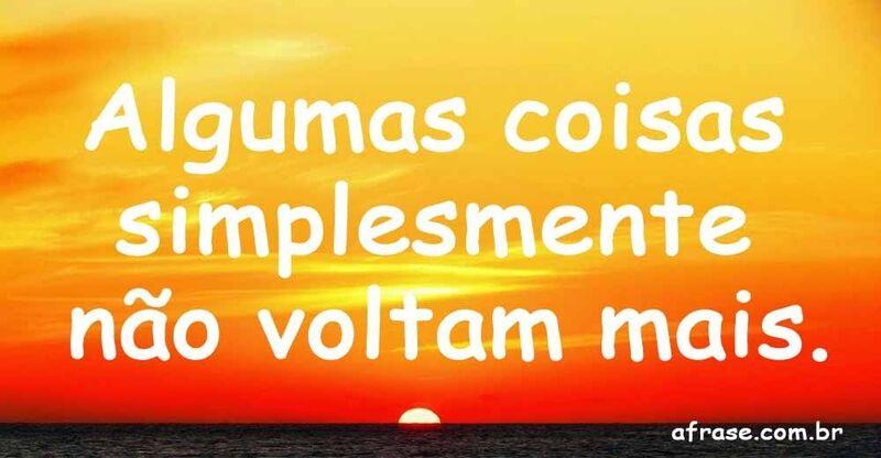 Simplesmente não voltam