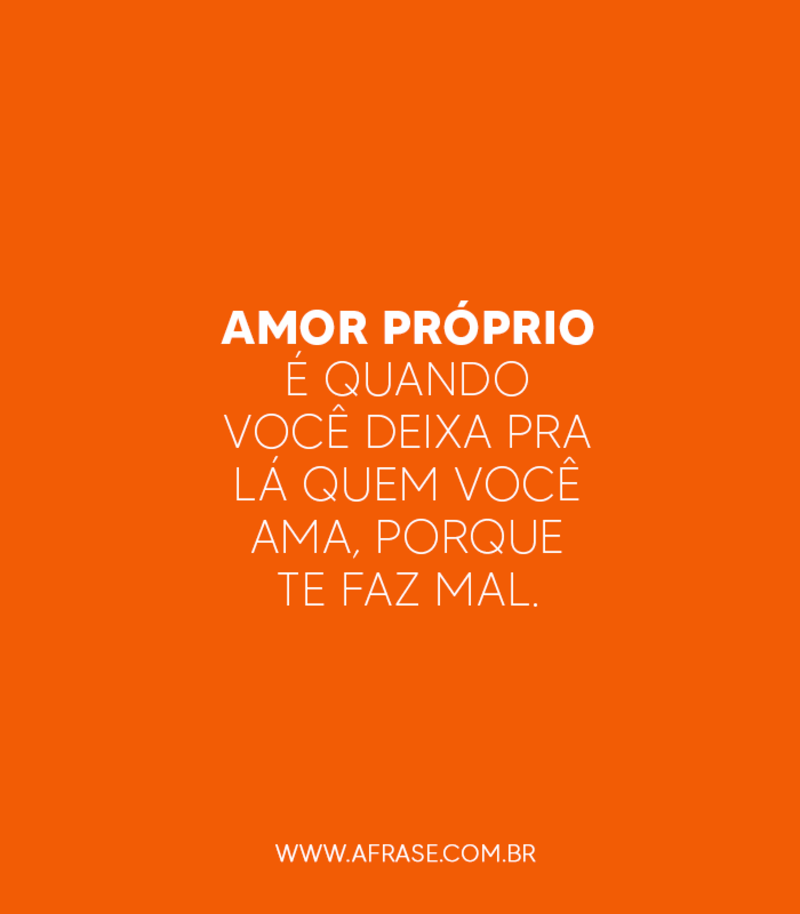 Amor próprio
