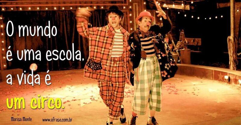 O palhaço, palhaços.