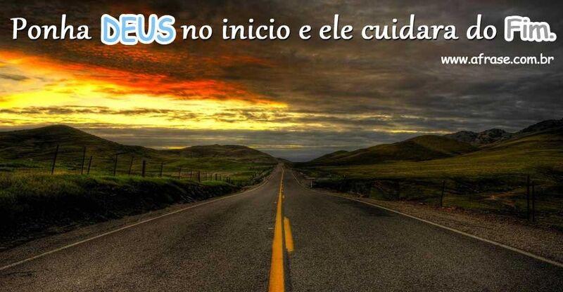 Estrada, fim de tarde, fim.