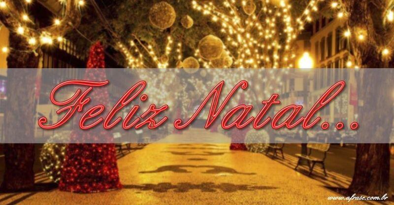 Luzes, Feliz natal...