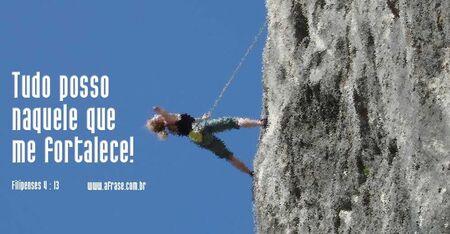 Tudo posso naquele que me fortalece!