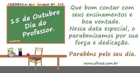 Que bom contar com seus ensinamentos e boa vontade. 
Nessa data especial, o parabenizamos por sua força e dedicação.
Parabéns pelo seu dia.