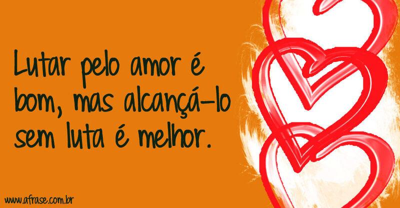 Montagem laranja - Lutar pelo amor é bom ...