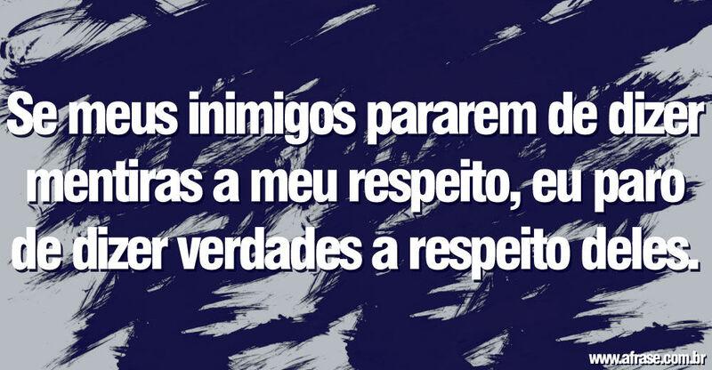 Montagem azul e branca - Se meus inimigos pararem de ...