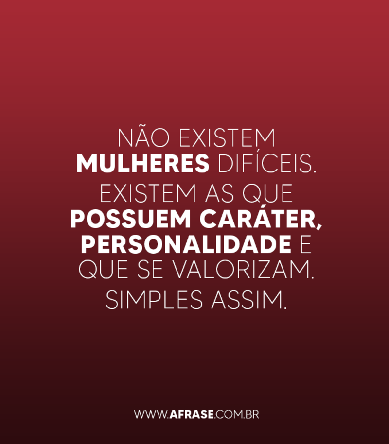 Montagem vermelha  - Não existem mulheres ...