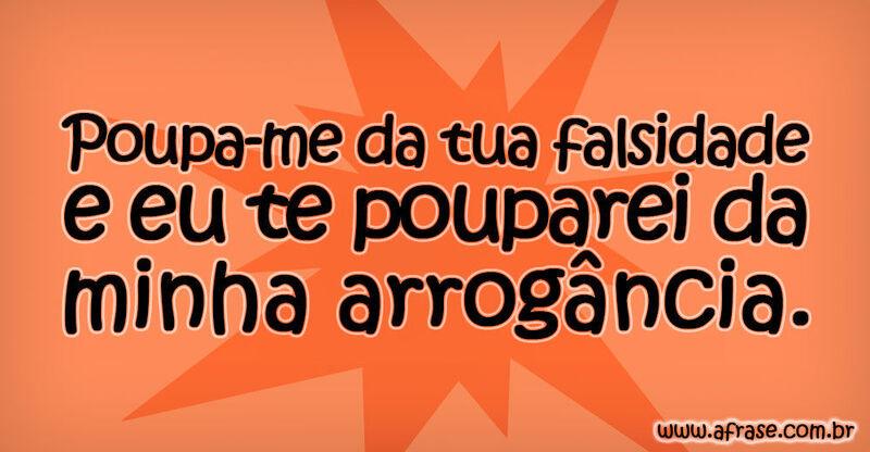 Montagem rosa - Poupa-me da tua falsidade e eu te ...