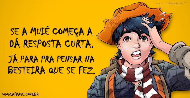 Montagem amarela - Se a muié começa a dá resposta ...