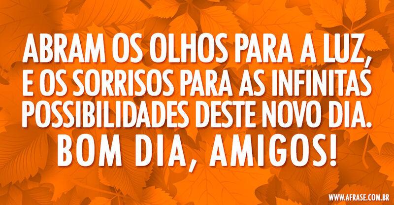 Montagem laranja - Abram os olhos para a luz, e os ...