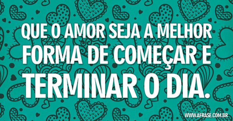 Montagem azul - Que o amor seja a melhor forma de ...