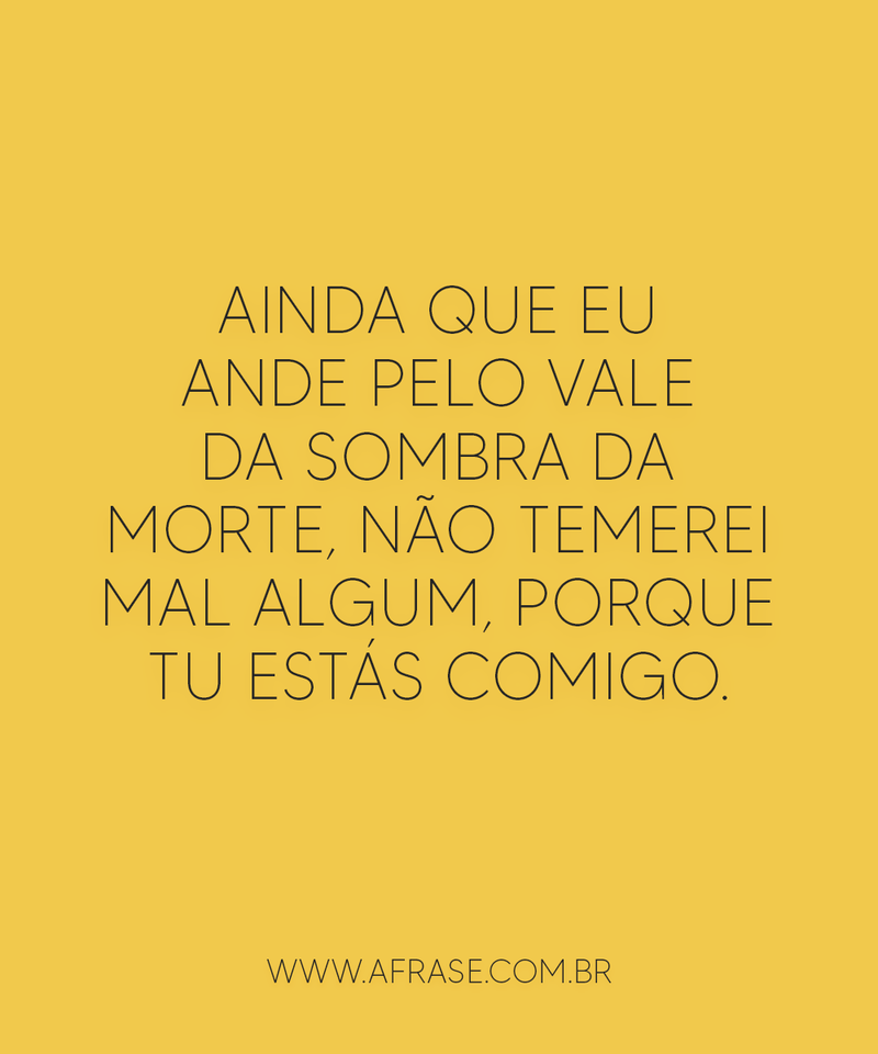 Floresta - Ainda que eu ande pelo vale da ....