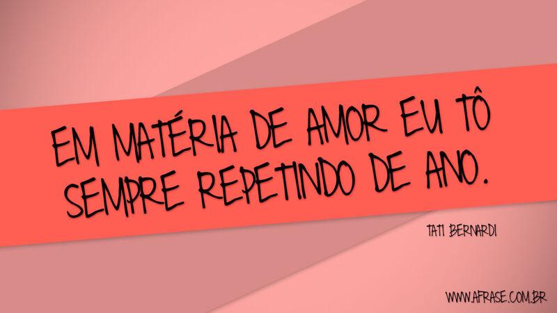 Montagem vermelha - Em matéria de amor eu tô ...