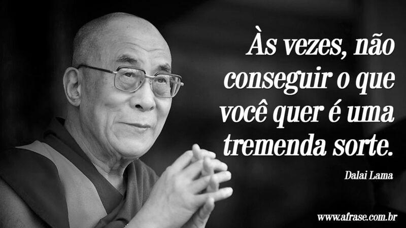 Frases de Reflexão - Às vezes, não conseguir o ...