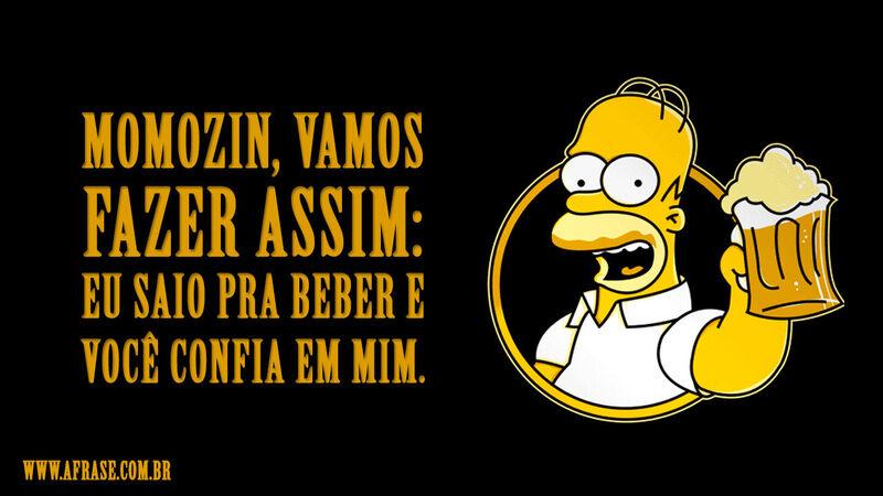 Frases de Humor - Momozin, vamos fazer assim: eu saio ....