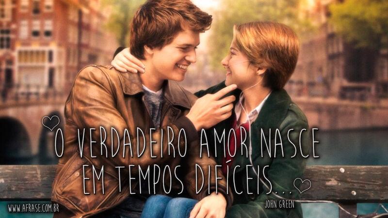 Frases de Amor - O verdadeiro amor nasce em tempos ...