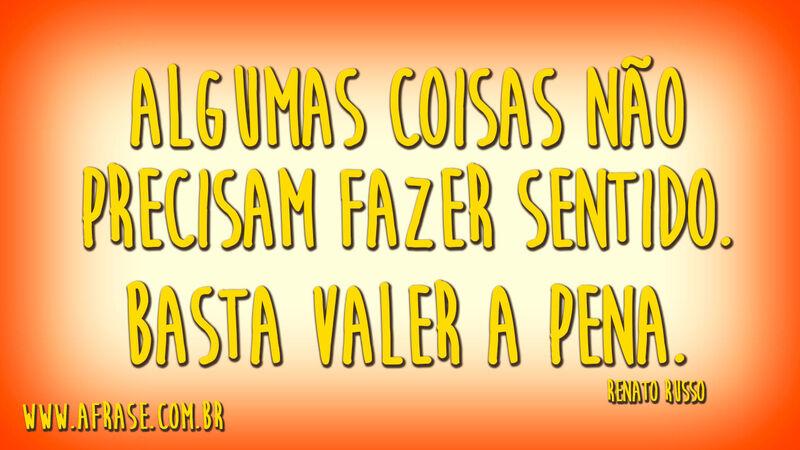 Algumas coisas não precisam fazer ...