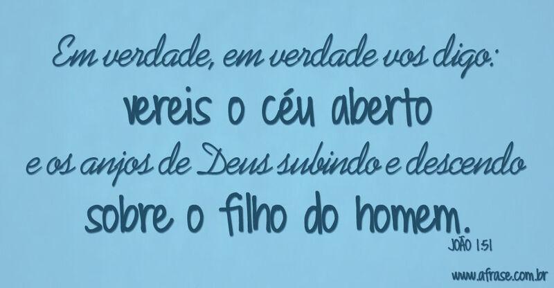 Montagem azul - Em verdade, em verdade vos digo...