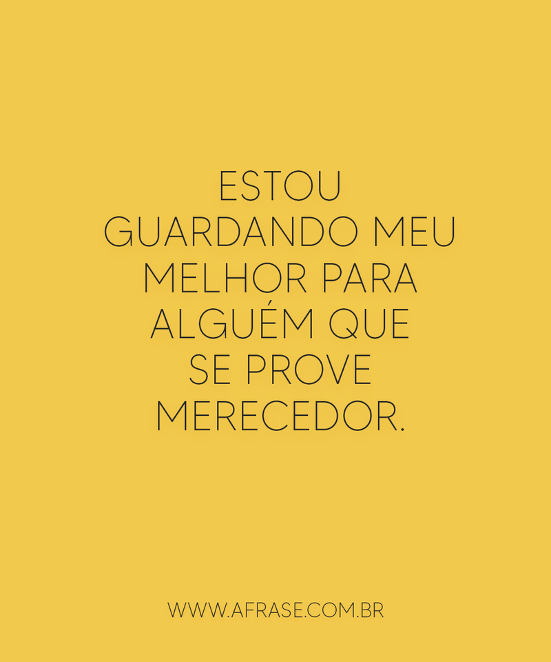 Montagem escura - Estou guardando meu melhor...