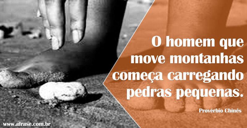 Pedra - O homem que move montanhas ...