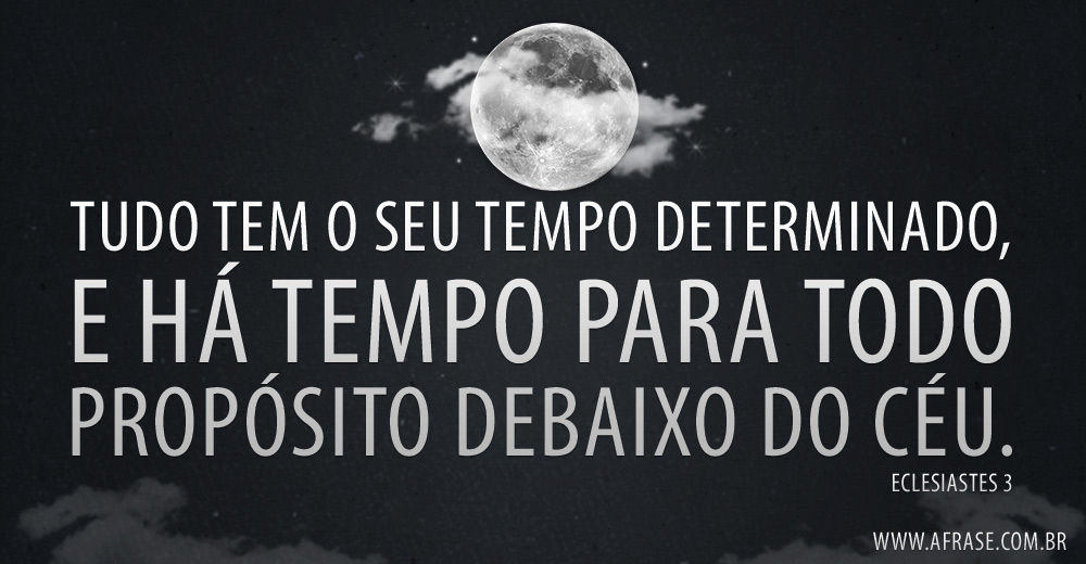 A Frase - Tempo certo