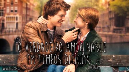 O verdadeiro amor nasce em tempos difíceis...