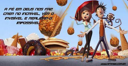 A fé em Deus nos faz crer no incrível, ver o invisível e realizar o impossível.