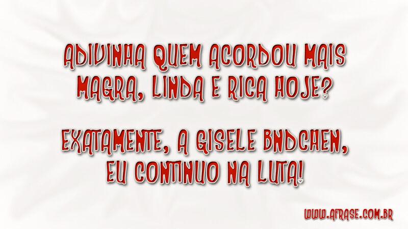 Adivinha quem acordou mais magra, ...