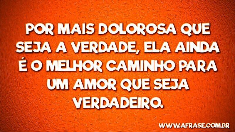 Por mais dolorosa que seja a ... Frases de Reflexão.