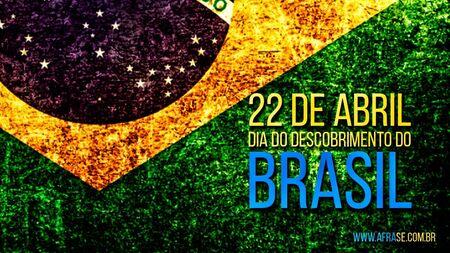 22 de Abril Descobrimento do Brasil.