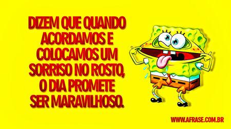 Dizem que quando acordamos e colocamos um sorriso no rosto, o dia promete ser maravilhoso.