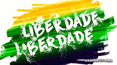 Independência do Brasil.
Liberdade ao país!