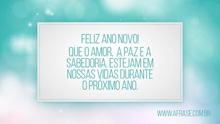 Feliz Ano Novo!
Que o amor, a paz e a sabedoria, estejam em nossas vidas durante o próximo ano.