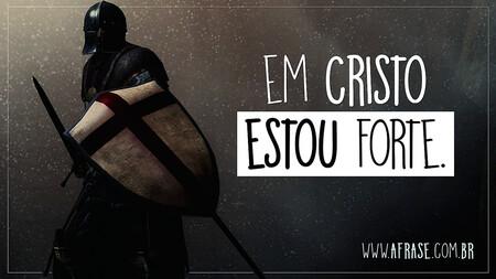 Em Cristo estou forte.