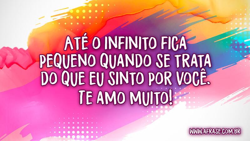 A Frase Te Amo Muito