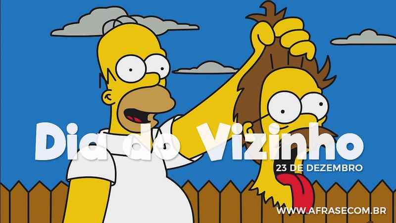 Dia do Vizinho 23 de Dezembro - Frases do Dia do Vizinho