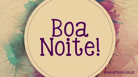 Boa Noite!