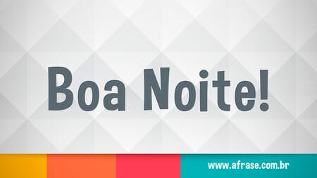 Boa Noite!