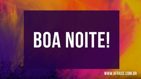 Boa Noite!