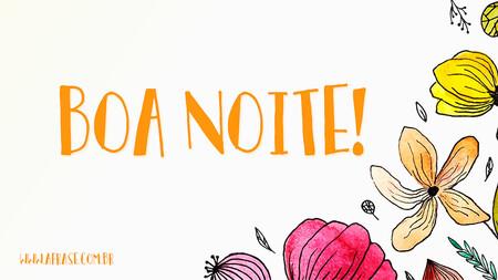 Boa Noite!