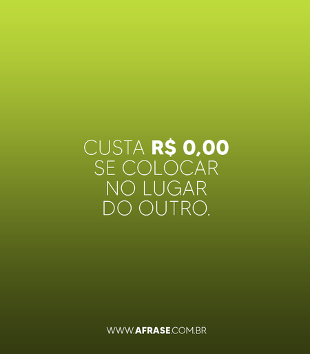 Custa 0,00 se colocar no lugar do outro.