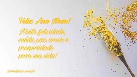 Feliz Ano Novo!
Muita felicidade, saúde, paz, amor e prosperidade para sua vida!