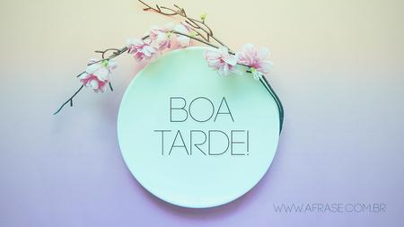Boa Tarde!