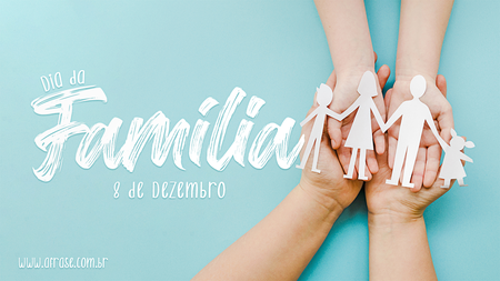 Eu tenho a melhor família do mundo.