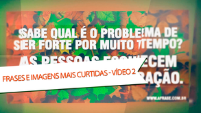 Às vezes a gente se fere, para não ferir os outros.

Sabe qual é o problema de ser forte por muito tempo?
As pessoas esquecem que você tem coração.

Ter amigos é fácil, o difícil é eles serem verdadeiros.

Posso não conseguir mudar o que aconteceu ontem, mas aprendi a não cometer os mesmos erros do passado.

Uma família sem oração é como uma casa sem telhado, aberta e exposta a toda tempestade.