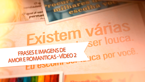 Existem várias maneiras de ser louca. 
Eu escolhi ser louca por você.

Tem tanta coisa que eu quero viver com você...

O Amor Tudo sofre, tudo crê, tudo espera, tudo suporta.

O tempo pode apagar a lembrança de um corpo ou de um rosto, mas nunca os das pessoas como você que souberam fazer de um pequeno instante, um grande momento!

Você não tem que perder pra dar valor, tem que dar valor pra não perder.