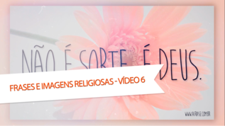 Senhor, afasta de mim tudo aquilo que me afasta de Ti.

Eu só quero a calmaria de um lugar. 
Que sopra o vento da paz.
Leonardo Gonçalves

Não é sorte, é Deus.

Fé para mover a vida, colorir os dias, enfeitar o ser, aumentar o amor, manter um sorriso no rosto, brindar a alegria. 
Fé para hoje e para todos os dias.

Fé... 
Todo santo dia!