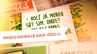 Você já morou só? 
Sim. 
Onde? 
Em algumas histórias de amor.

O vento está usando o teu perfume.

Eu já não tinha juízo, e tu ainda vem com esse sorriso.

Vontade de você.

Se a vida acabasse hoje ou daqui mil anos, eu escolheria você.