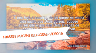E pra hoje e sempre, eu só quero na minha vida aquilo que Deus quiser, porque eu sei que o que vem Dele é capaz de acalmar o meu coração e trazer paz aos meus dias.

Sempre que você não entender o que está acontecendo em sua vida, basta fechar os olhos, respirar fundo e dizer: “Deus, eu sei que os Teus planos são maiores que os meus. 
Apenas me ajude a passar por isso.”

Deus não atende as nossas vontades e sim as nossas necessidades...(Fábio de Melo)

Não desista daquilo que tens pedido a Deus todos os dias... 
Deus irá honrar a tua fé e te abençoará.

Deus amado, te agradeço pelas bênçãos recebidas no dia de hoje. 
Estou muito feliz por saber que o Senhor está sempre presente na minha vida.