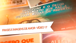 Decepção é o único sentimento que faz a pessoa mudar de repente.

O amor maduro diz: Preciso de você, porque te amo. 
O amor imaturo diz: Te amo porque preciso de você.

Não importa o tempo, se esperarmos em Deus sempre seremos surpreendidos por bondade e misericórdia!

Quem ama dá, perde, conquista e luta todos os dias para provar que seu sentimento é verdadeiro.
