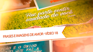 Faz parte sentir saudade de você 

Um abraço apertado, um beijo demorado e um "para sempre" ao teu lado.

Não preciso me drogar para ser um gênio; 
Não preciso ser um gênio para ser humano; 
Mas preciso do seu sorriso para ser feliz.

Nada como um beijo apaixonado para calar a saudade e acalmar o coração carente.

Me machuque menos, me ame mais.